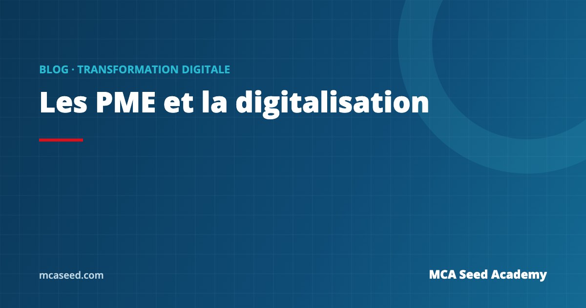 Les PME et la digitalisation